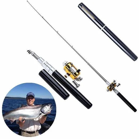 Martin Fishing™ Pocket size fishing rod