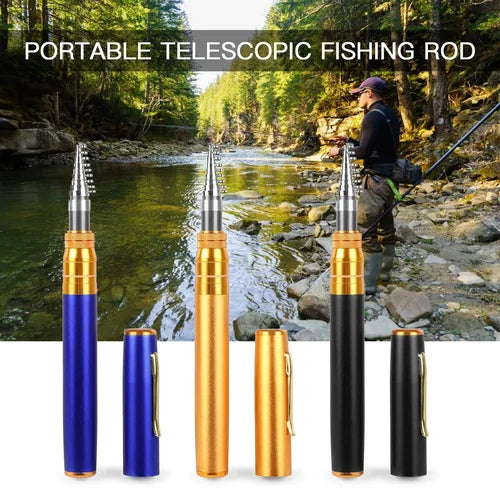 Martin Fishing™ Pocket size fishing rod